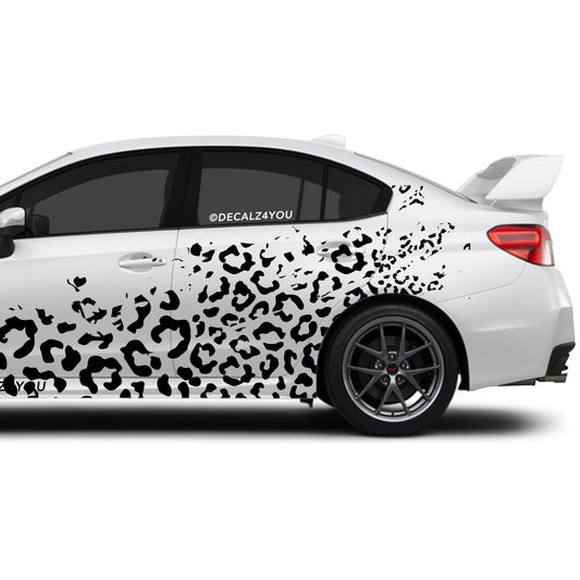 Leopard Skin Side Graphic Includes Driver & Passenger Impreza WRX 2014 - 2021