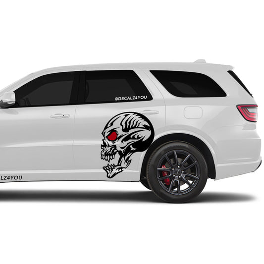 Skull Head Side Graphic Includes Driver & Passenger Durango 2018 - Current
