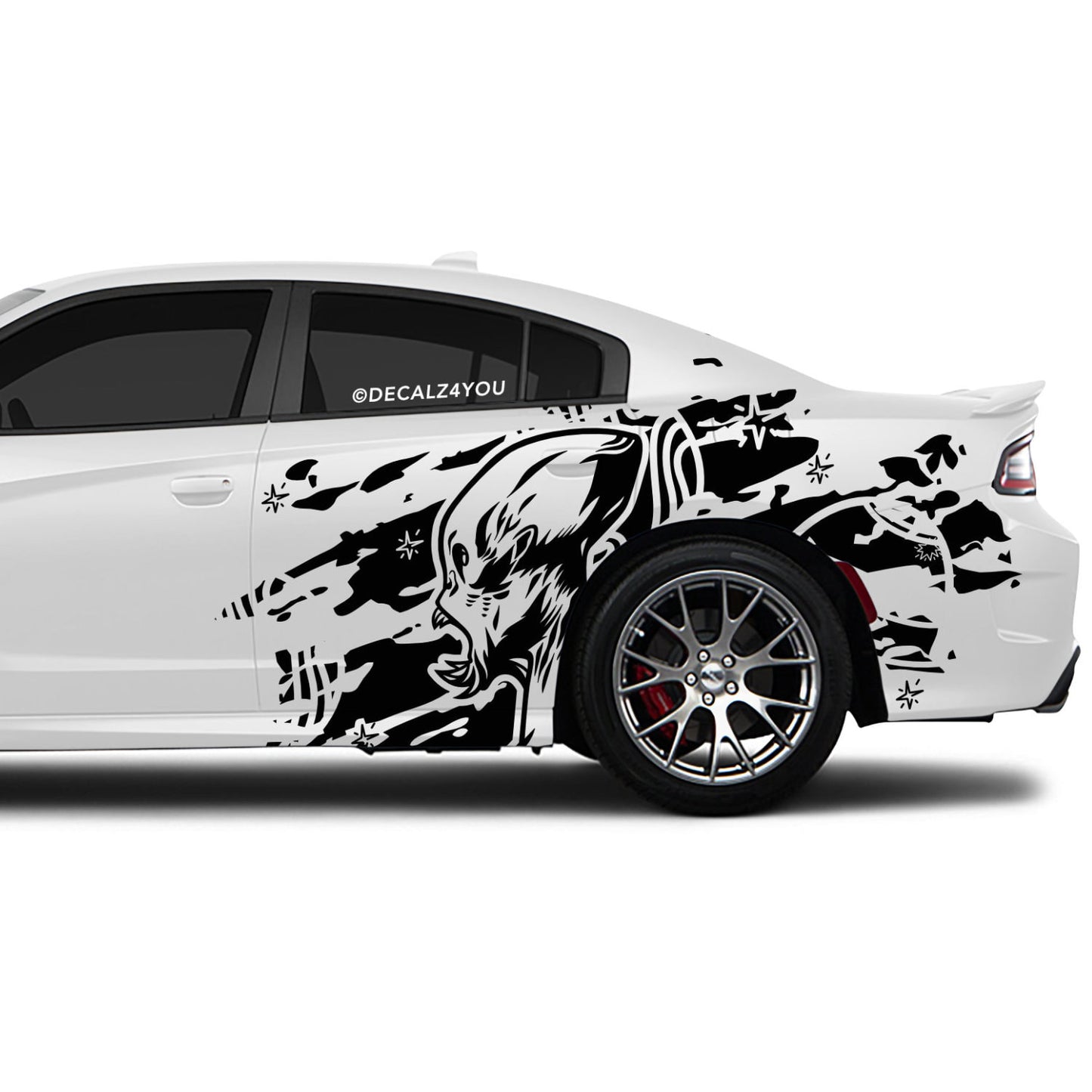 Alien XL Side Graphic Includes Driver & Passenger Charger 2015 - Current