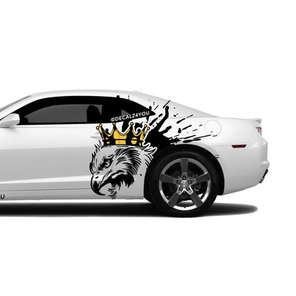 XL King Eagle Side Graphic Includes Driver & Passenger Camaro 2010 - 2015