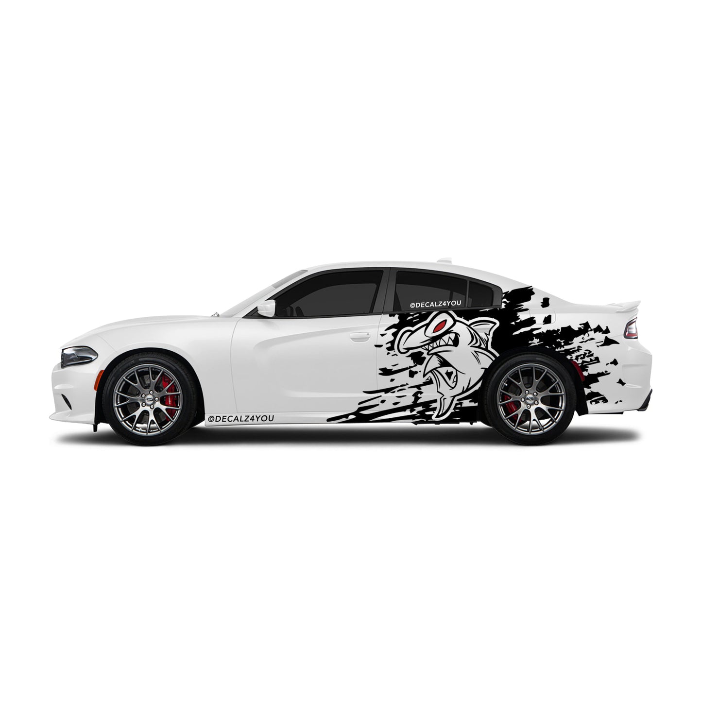 Large Hammer Head Side Graphic Includes Driver & Passenger Charger 2015 - Current
