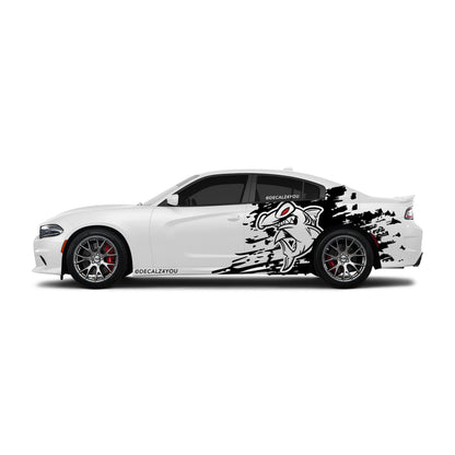 Large Hammer Head Side Graphic Includes Driver & Passenger Charger 2015 - Current