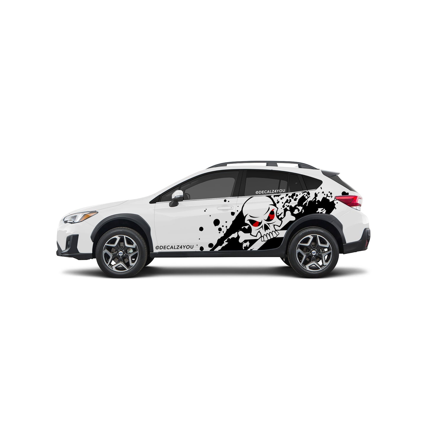 XL Skull Side Graphic Includes Driver & Passenger Crosstrek 2018 - 2020