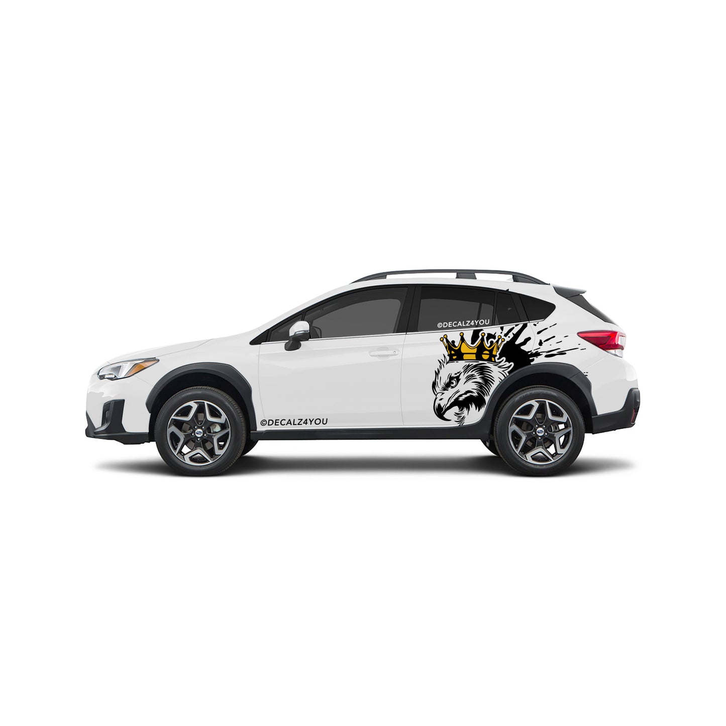 Large King Eagle Side Graphic Includes Driver & Passenger Crosstrek 2018 - 2020