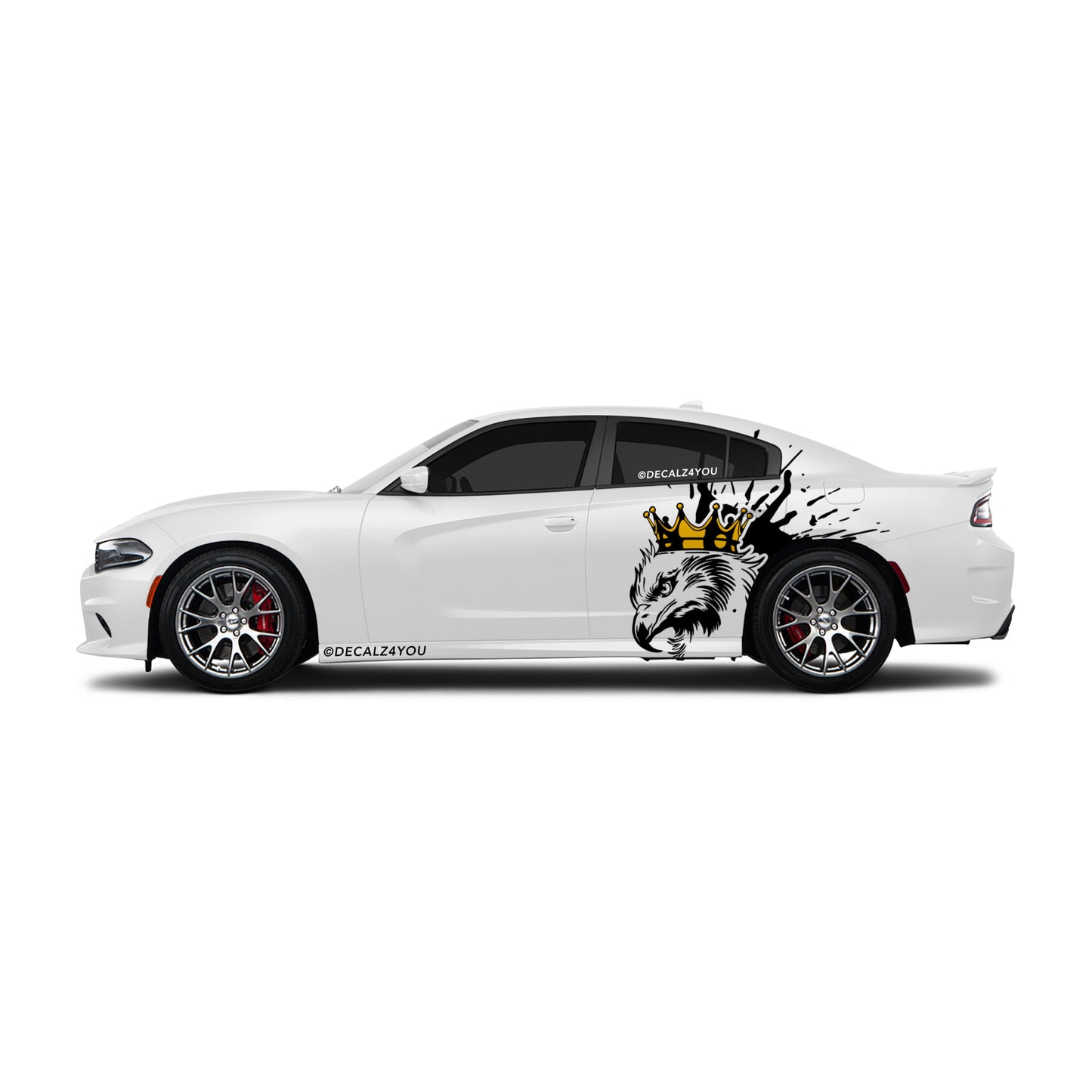 XL King Eagle Side Graphic Includes Driver & Passenger Charger 2015 - Current