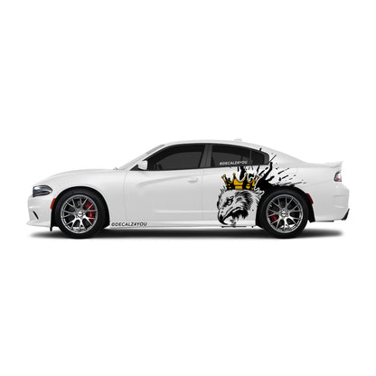 XL King Eagle Side Graphic Includes Driver & Passenger Charger 2015 - Current
