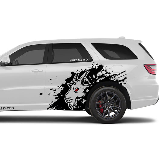 Angry Goat XL  Side Graphic Includes Driver & Passenger Durango 2018 - Current