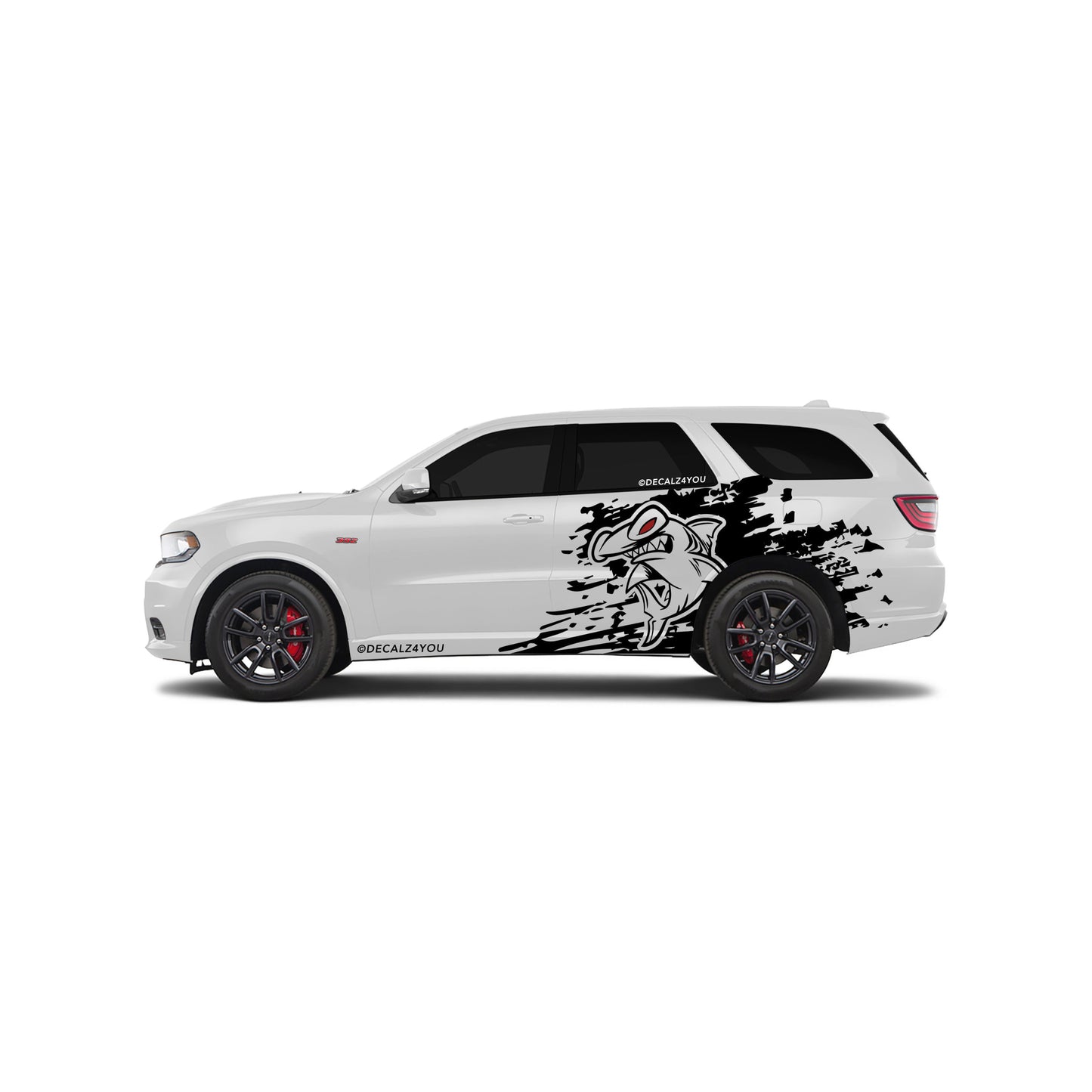 Large Hammer Head Side Graphic Includes Driver & Passenger Durango 2018 - Current