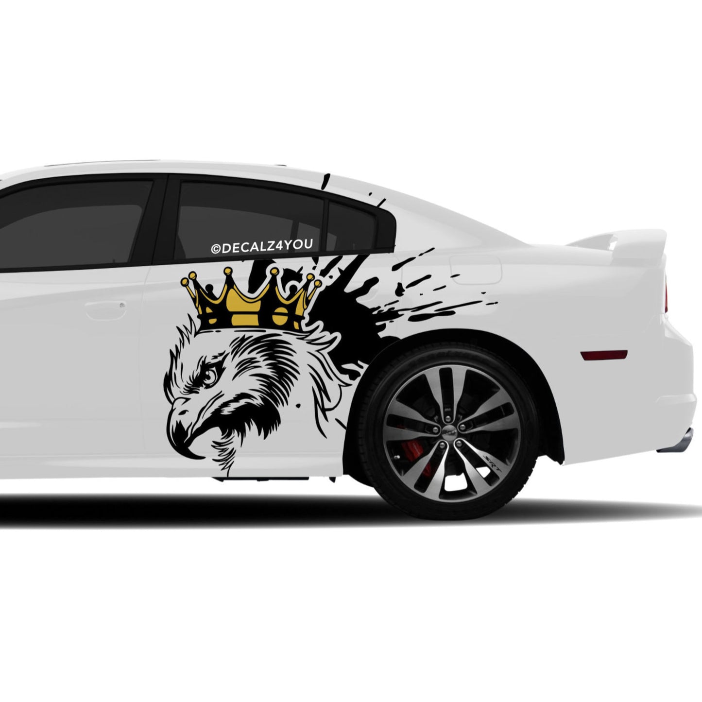 XL King Eagle Side Graphic Includes Driver & Passenger Charger 2011 - 2014