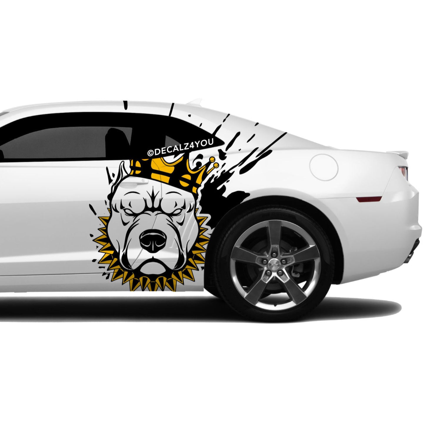 Dog KING Side Graphic Includes Driver & Passenger Camaro 2010 - 2015
