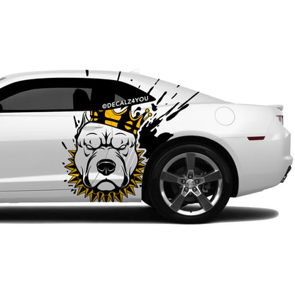 Dog KING Side Graphic Includes Driver & Passenger Camaro 2010 - 2015