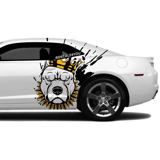 Dog KING Side Graphic Includes Driver & Passenger Camaro 2010 - 2015
