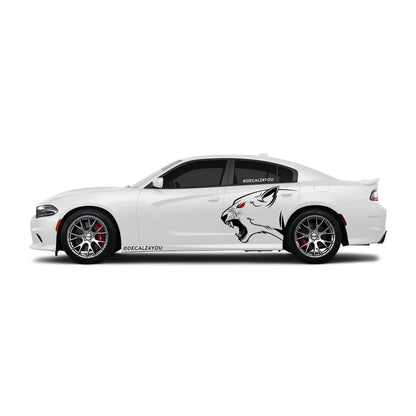 Lioness Side Graphic Includes Driver & Passenger Charger 2015 - Current