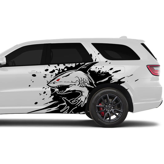 Angry Shark  Side Graphic Includes Driver & Passenger Durango 2018 - Current