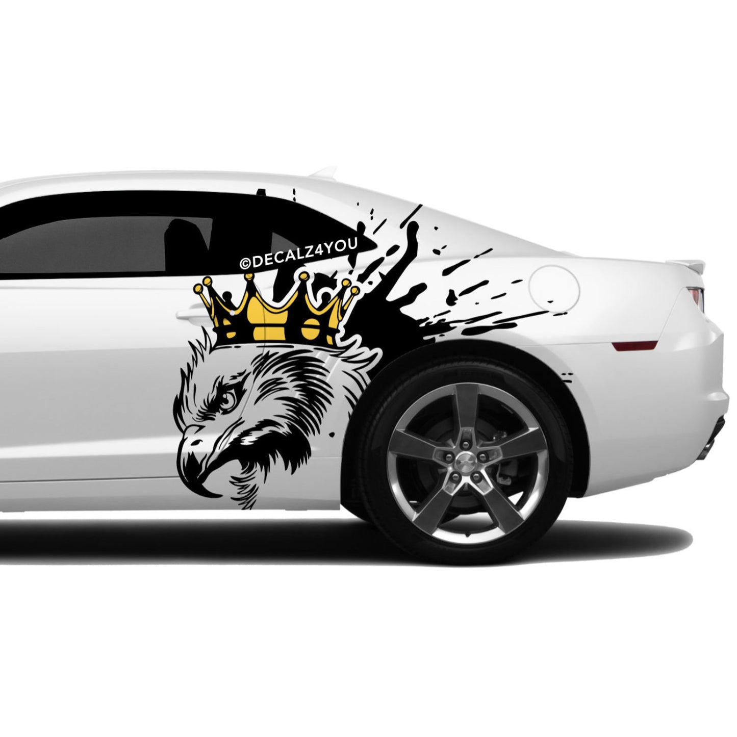 XL King Eagle Side Graphic Includes Driver & Passenger Camaro 2010 - 2015