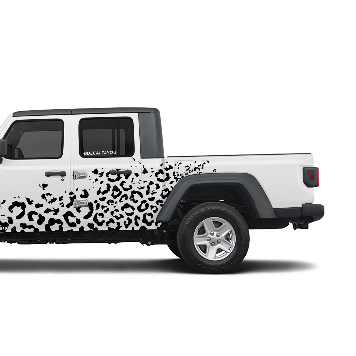 Leopard Skin Side Graphic Includes Driver & Passenger Gladiator 2020 - Current