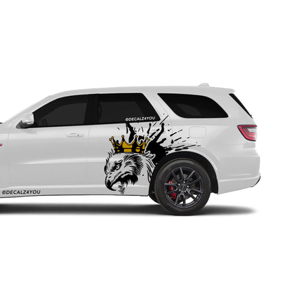 XL King Eagle Side Graphic Includes Driver & Passenger Durango 2018 - Current