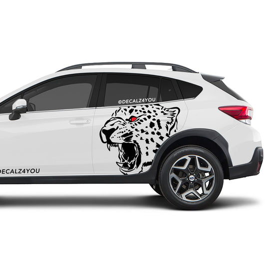 Cheetah Side Graphic Includes Driver & Passenger Crosstrek 2018 - 2020