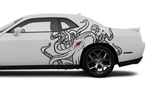 Kraken X-Large Graphic INCLUDES Driver & Passenger Side