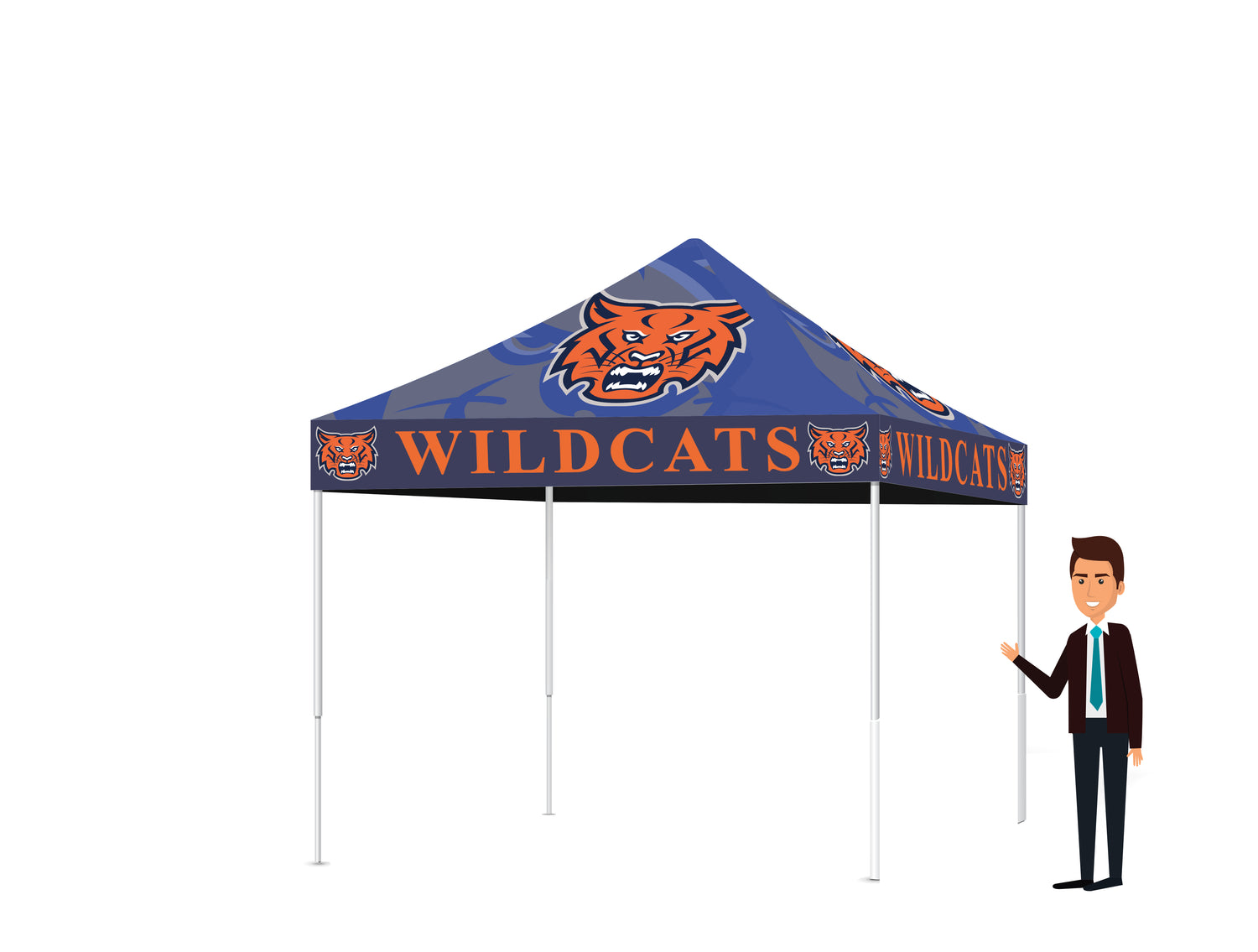 10ft x 10ft Custom Canopy