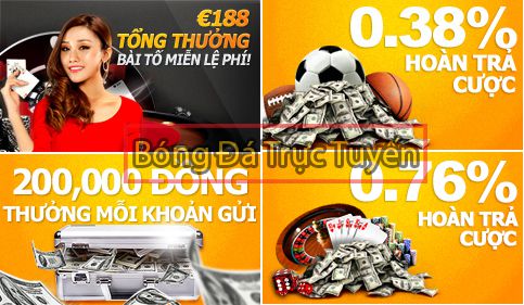 188bet khuyến mãi hoàn trả cược