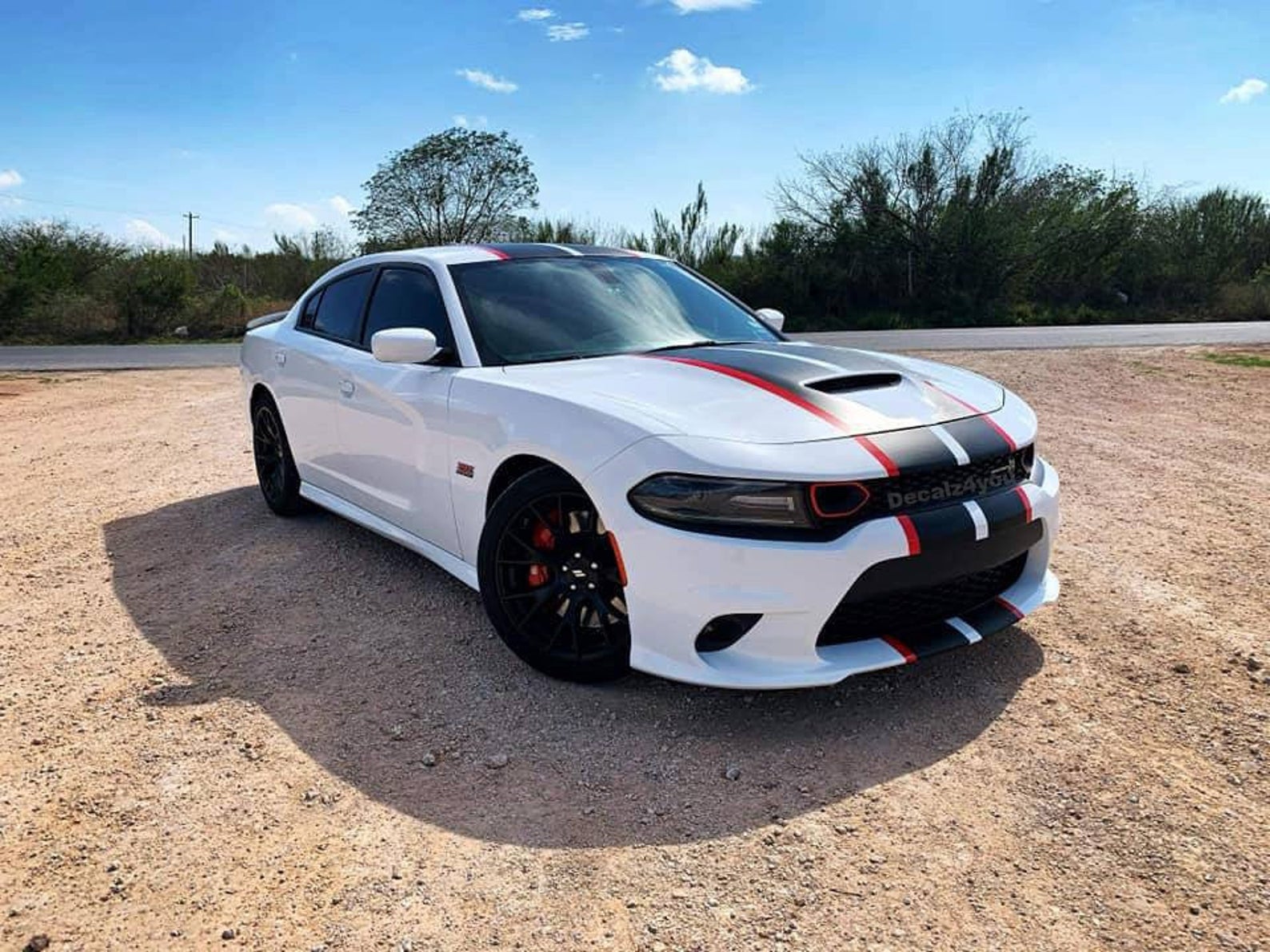 Dodge Charger Racing Stripes Full Body Kit Car Decals Decalz4you
